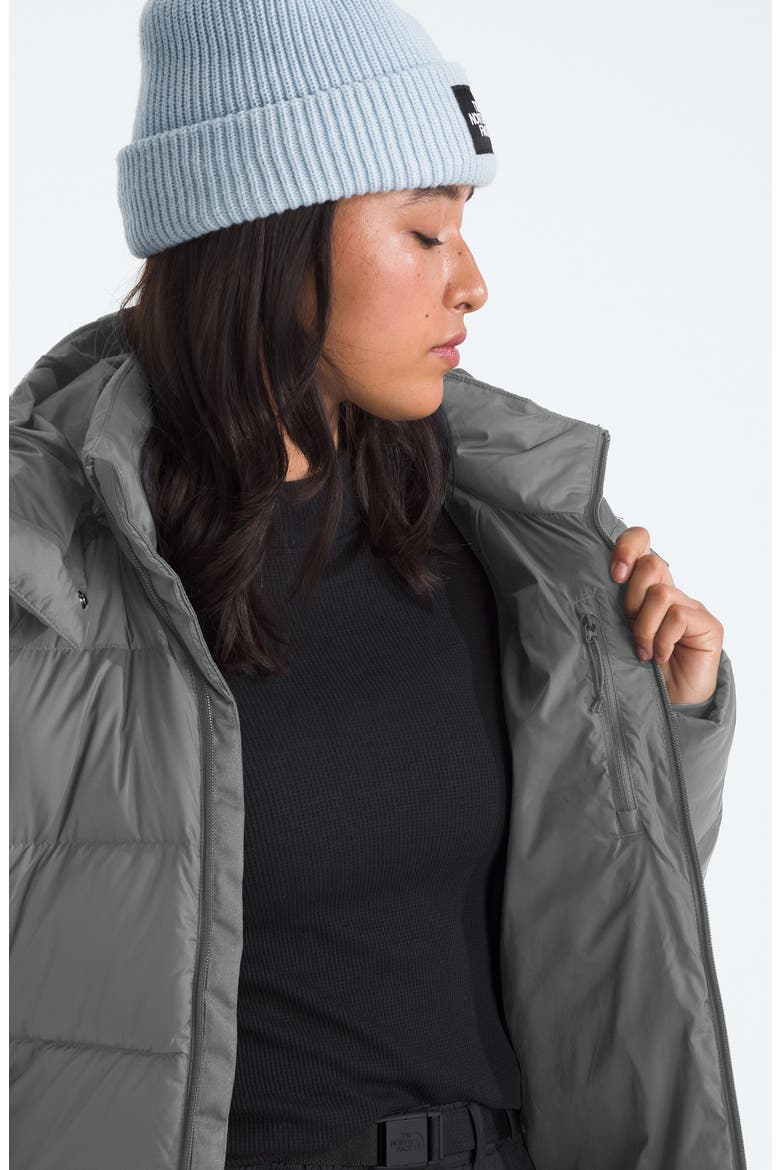 Hydrenalite™ City 600 Fill Power Down Hooded Parka, Alternate, color, SMOKED PEARL