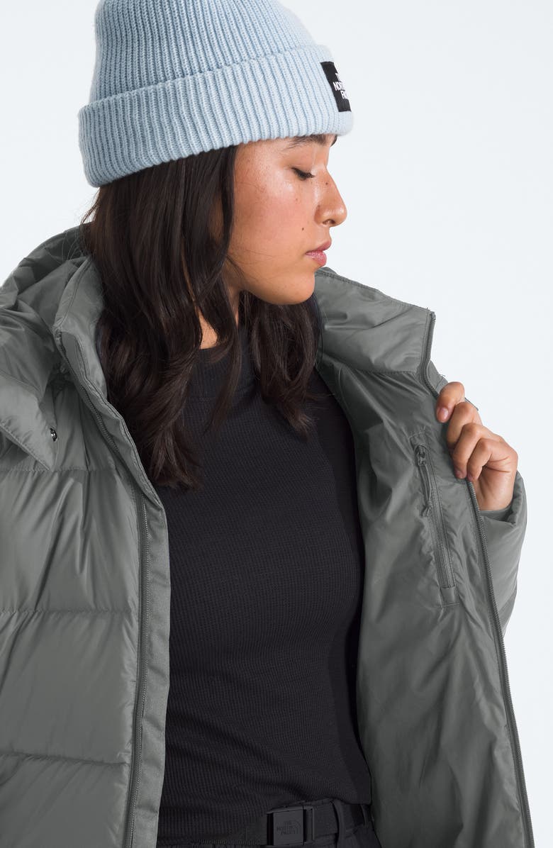 The North Face Hydrenalite<sup>™</sup> City Down Hooded Parka, Alternate, color, Smoked Pearl