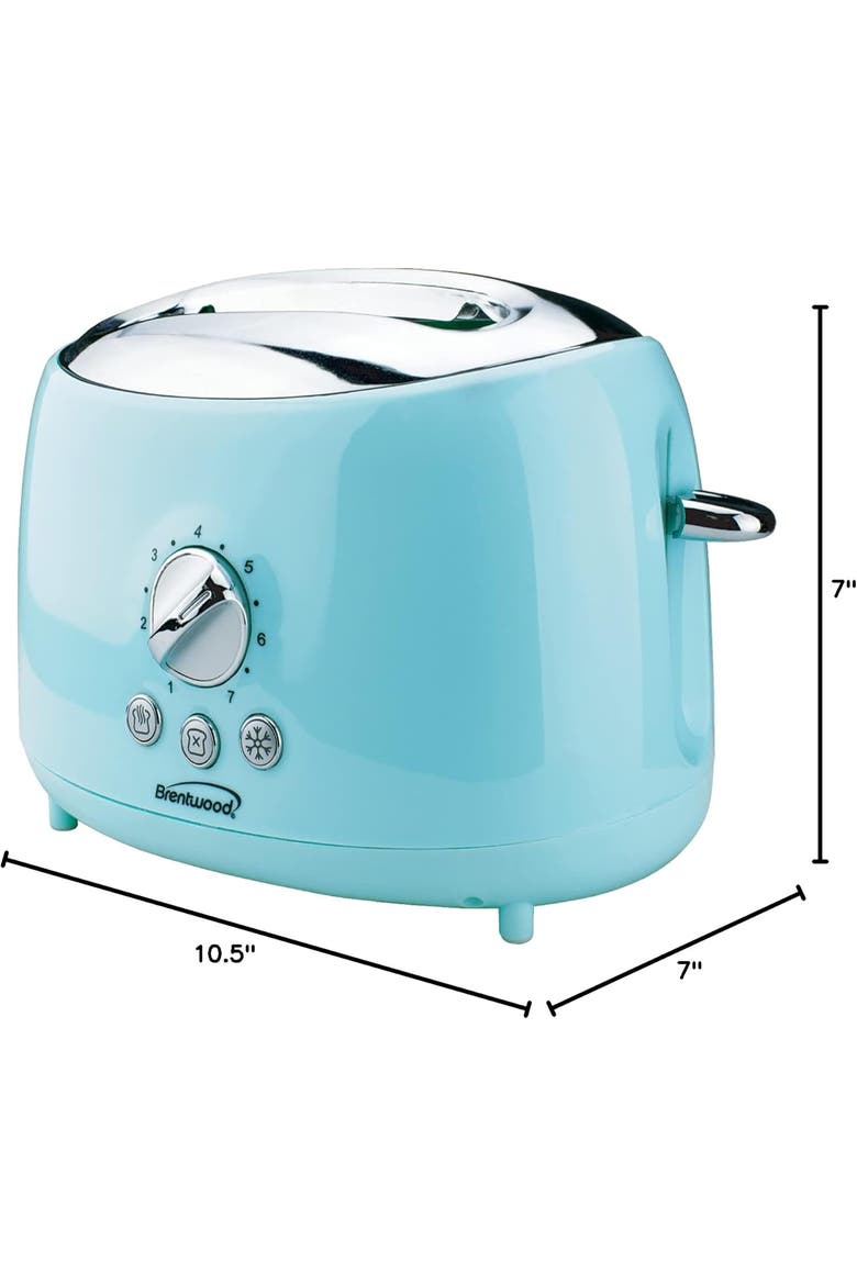 Retro Toaster, Alternate, color, Blue