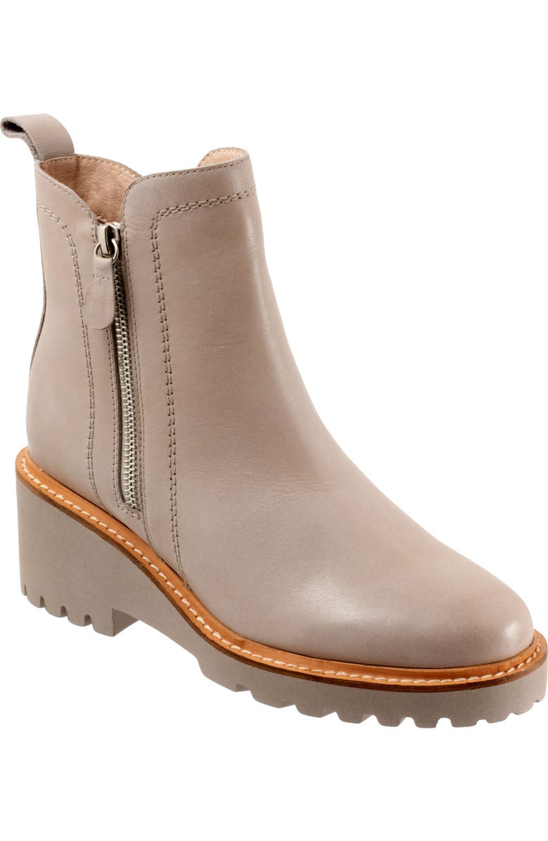 EOS FOOTWEAR Parson Lug Sole Bootie, Main, color, Stone