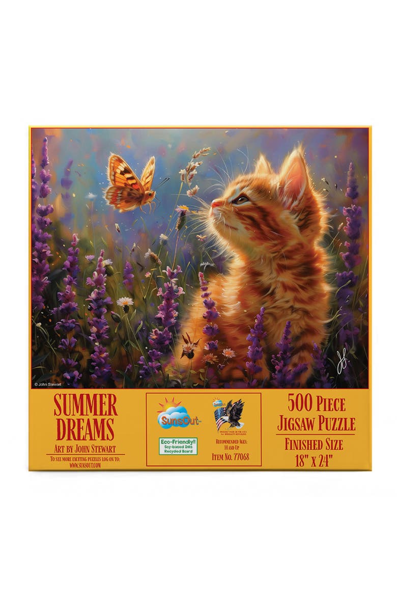 Summer Dreams 500 piece Jigsaw Puzzle for Adults, Alternate, color, Multicolor