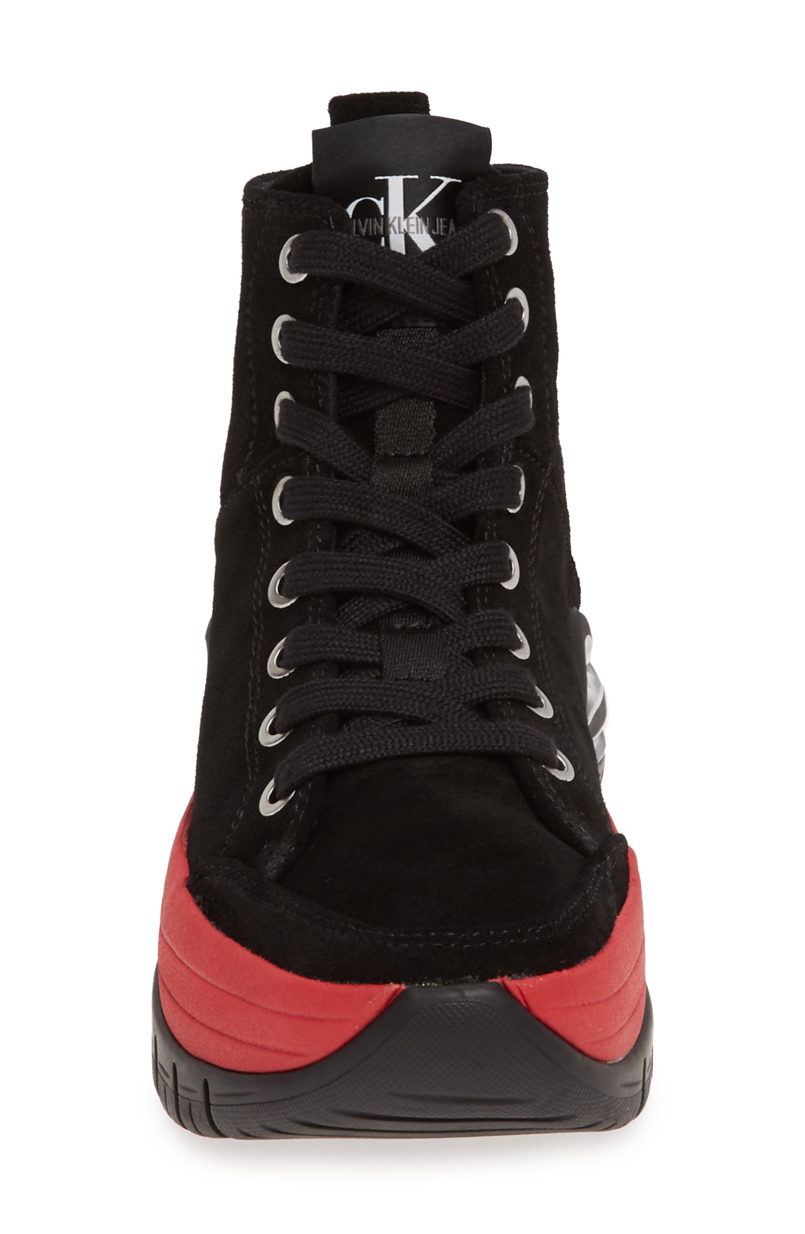 Calvin Klein Jeans Calvin Klein Timotha High Top Sneaker, Alternate, color, 