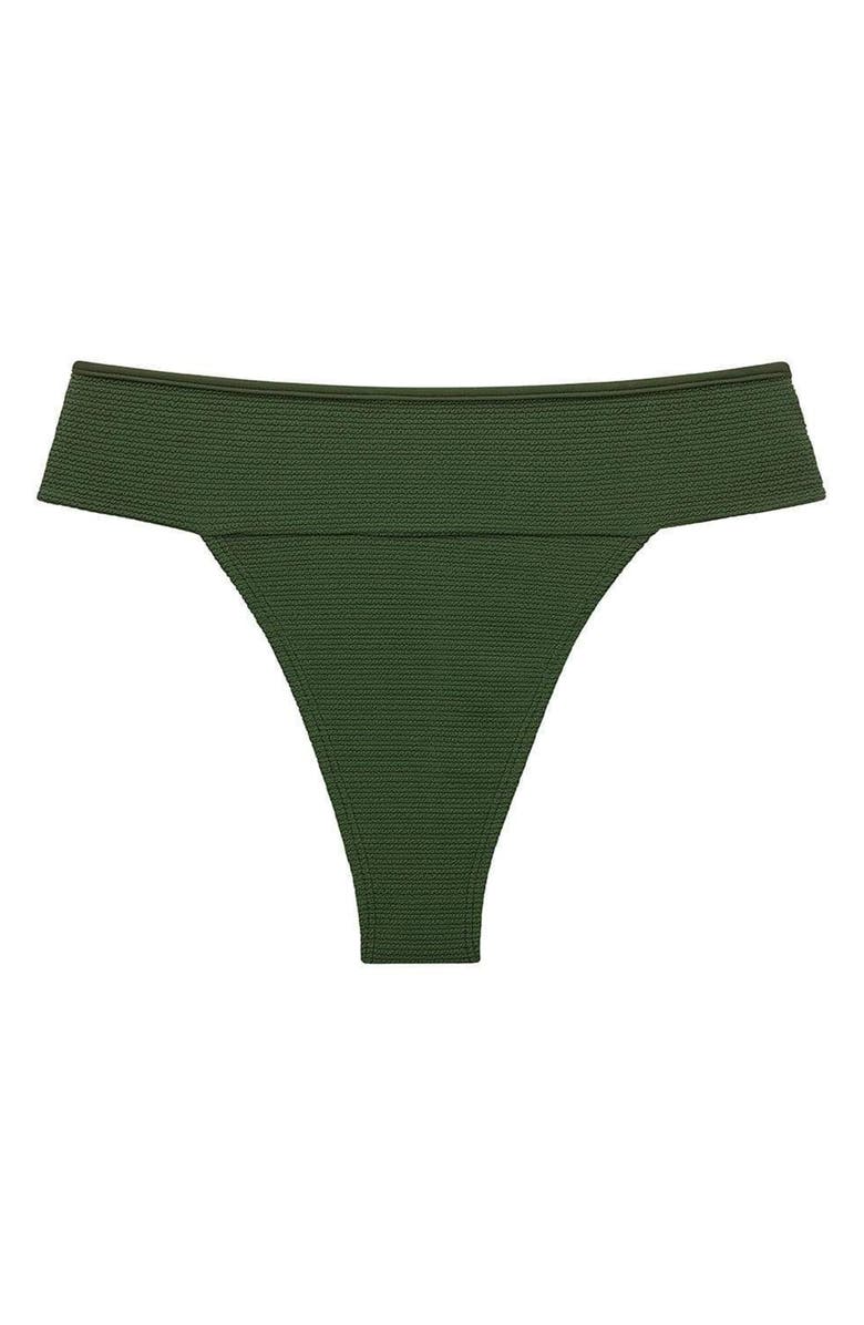 MONTCE Tamarindo Bikini Bottoms, Alternate, color, Olive Micro Scrunch