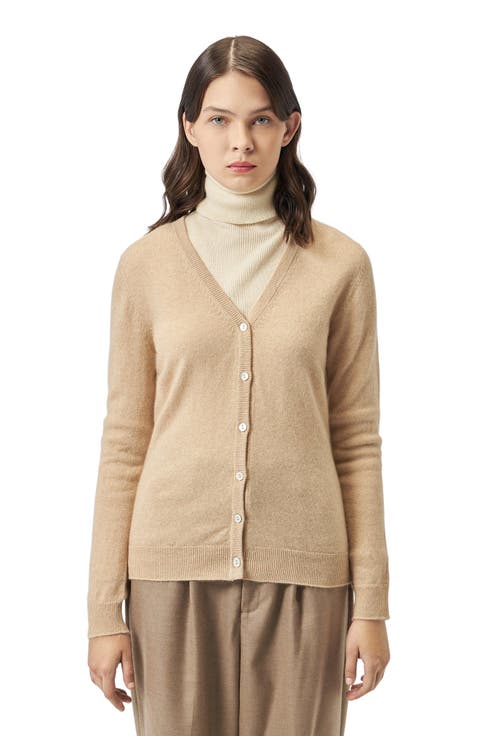 Essential Cashmere V-Neck Cardigan