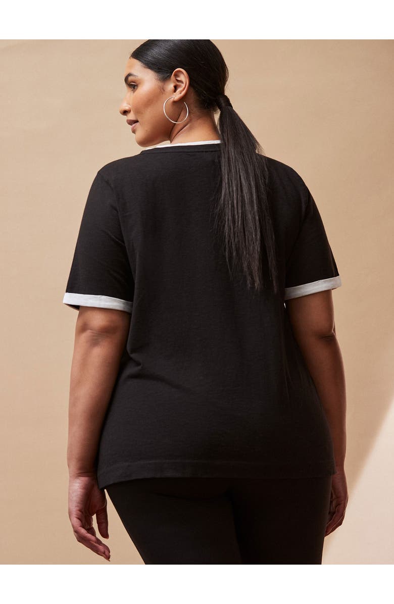 Live Unlimited Contrast T-Shirt, Alternate, color, Black