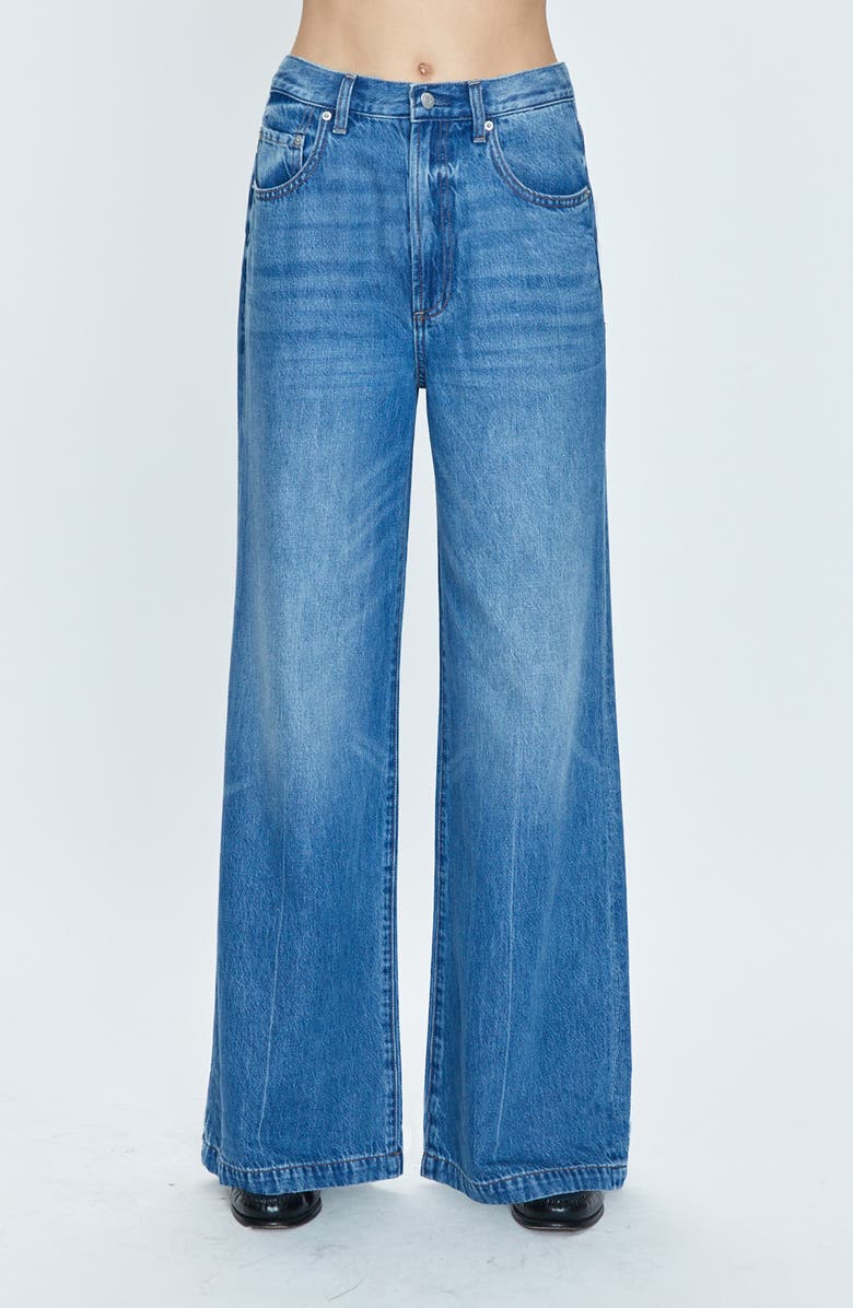 Pistola High Waist Wide Leg Jeans, Main, color, 