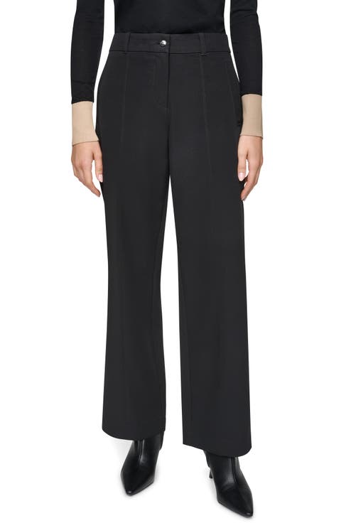 Seamed Stretch Pants
