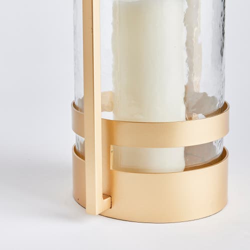 Napa Home & Garden Atrio Hurricane Candle Holder Large In Gold