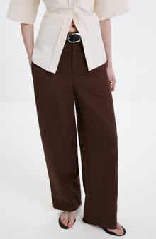 Flat Front Pants