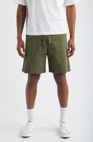 Service Works Classic Cotton Poplin Drawstring Chef Shorts