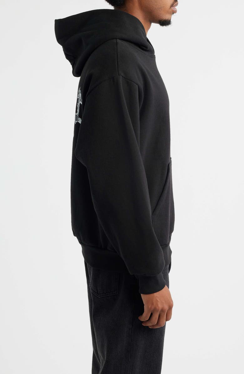 Afield Out Woodmark Graphic Hoodie, Alternate, color, Black