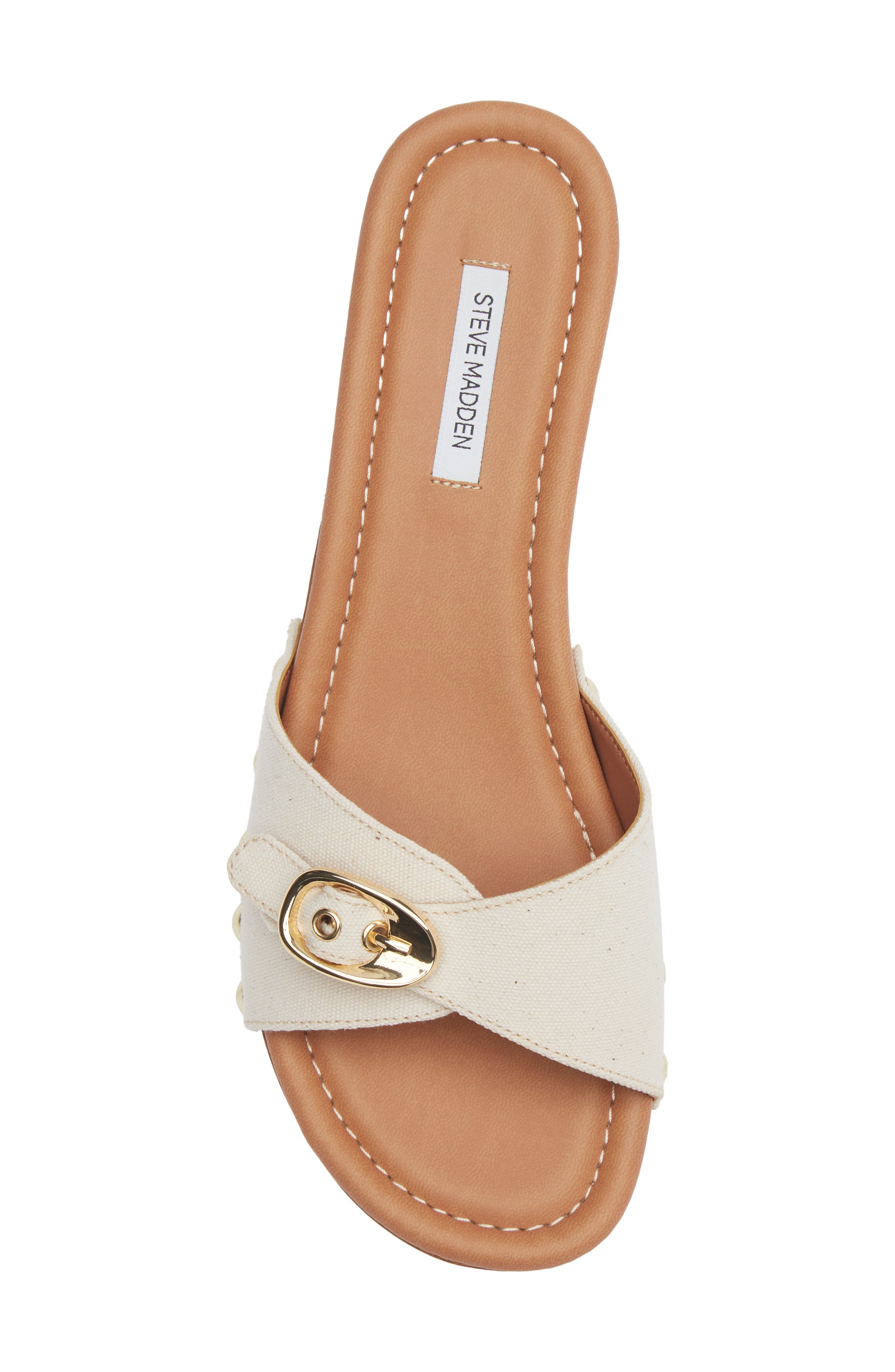 Fredi Platform Slide Sandal, Alternate, color, LINEN