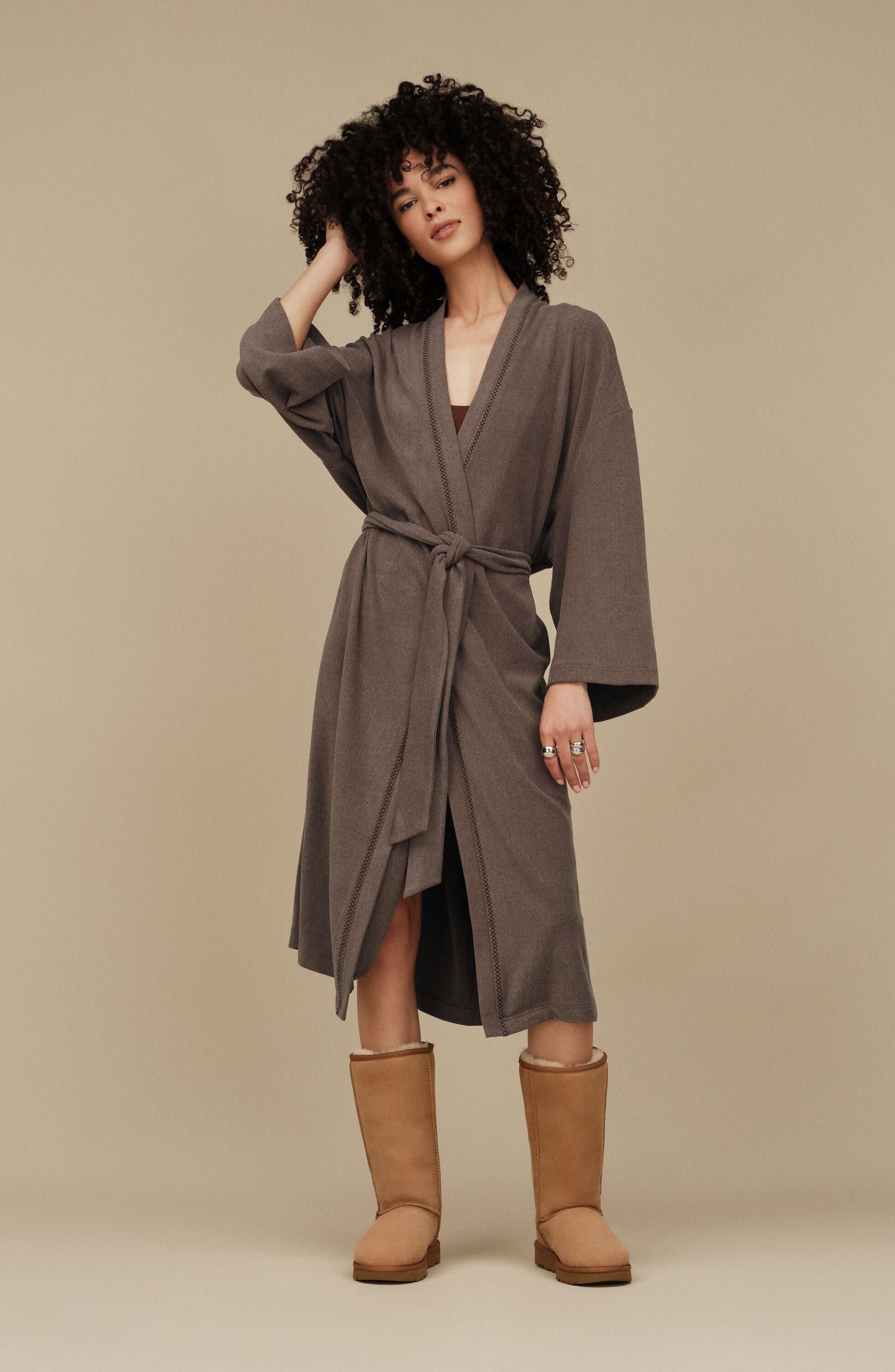 UGG<sup>®</sup> Classic II Genuine Shearling Lined Boot, Alternate, color, Chestnut Suede