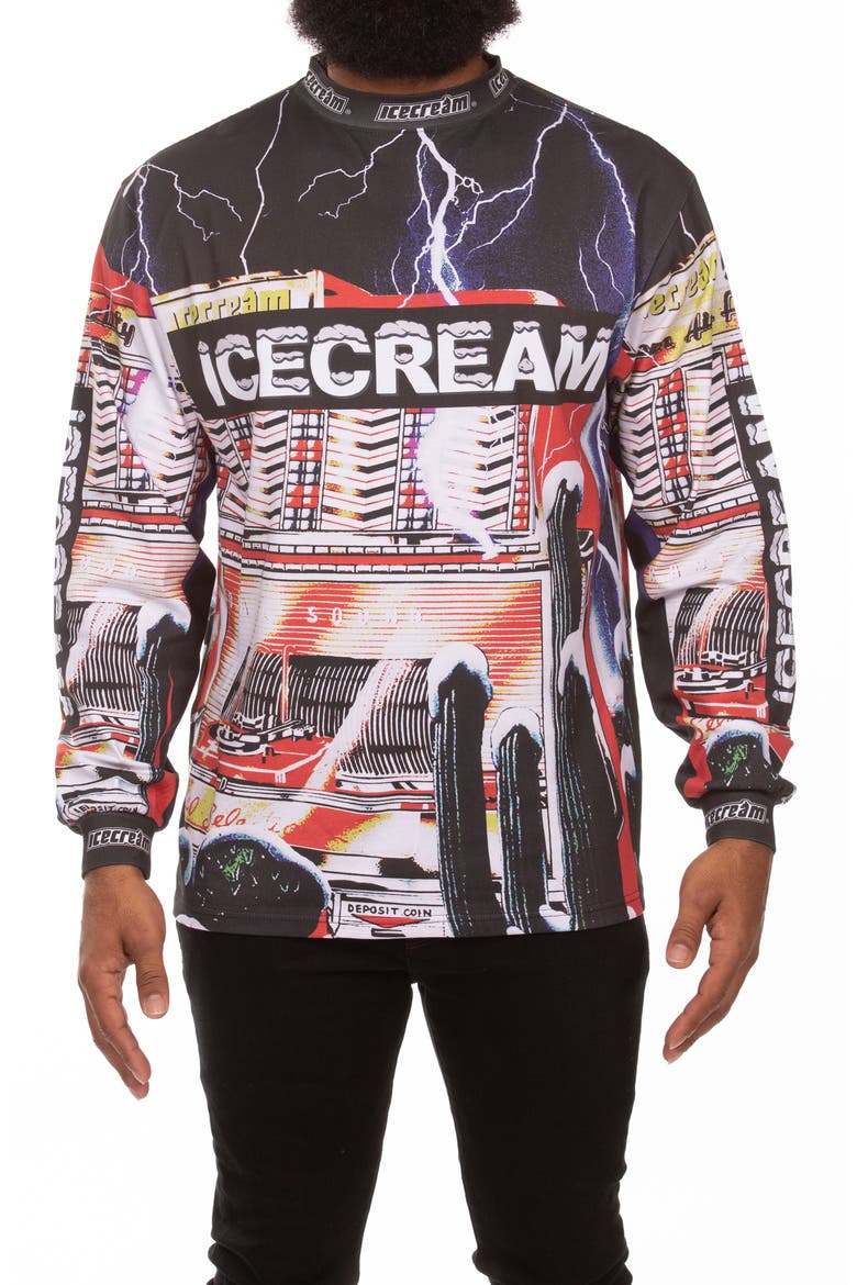 Yojimbo Cotton Jersey Graphic T-Shirt, Main, color, JET SET