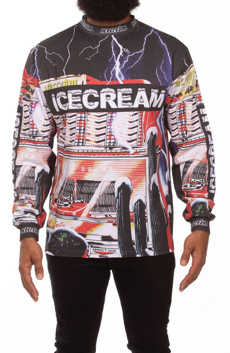 ICECREAM Yojimbo Cotton Jersey Graphic T-Shirt, Main, color, Jet Set