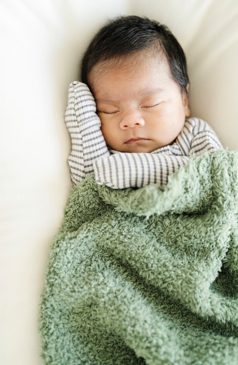 SARANONI Bamboni Receiving Blanket, Alternate, color, Olive