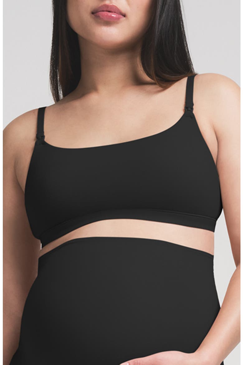 Fits Everybody Maternity/Nursing Bra, Main, color, ONYX