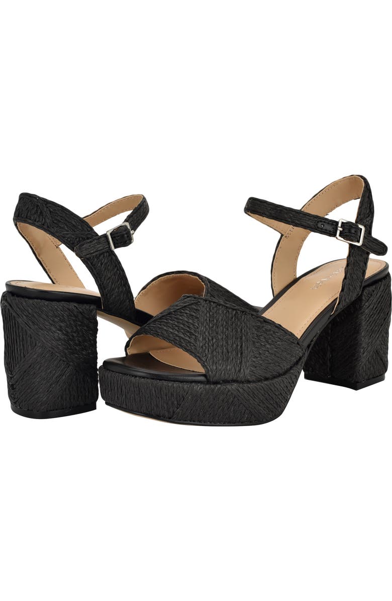 Calvin Klein Lessia Ankle Strap Sandal, Alternate, color,