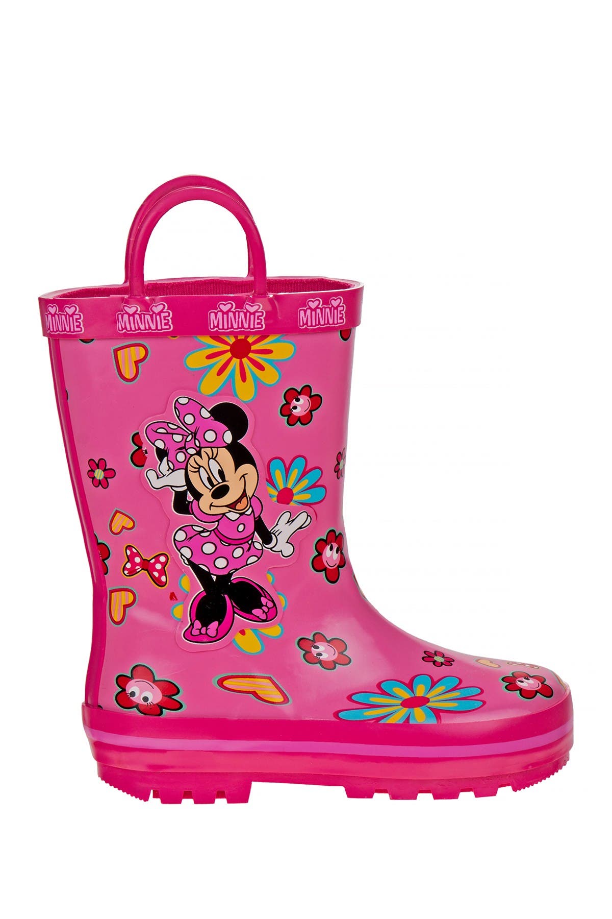 JOSMO Minnie Mouse Rain Boots, Alternate, color, 