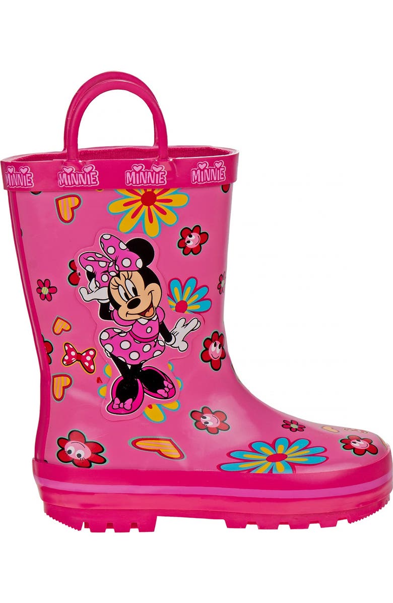JOSMO Minnie Mouse Rain Boots, Alternate, color,