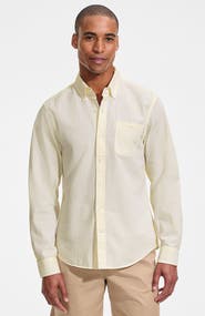 Lands' End Long Sleeve Seersucker Shirt