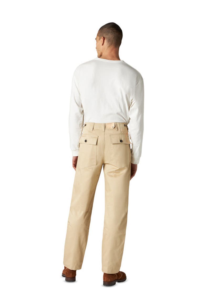 Newfatigue Heavyweight Cotton Gabardine Fatigue Pants, Alternate, color, NATURAL
