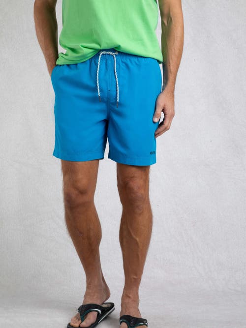 Weird Fish Banning Swim Short in Lagoon Blue  product