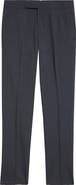 Thom Browne Mid Rise Wool Blend Backstrap Pants