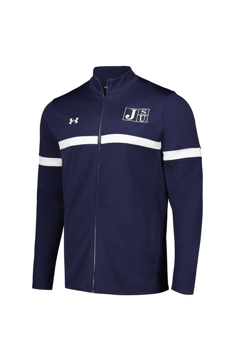 Under Armour Men's Under Armour Navy Jackson State Tigers 2023 Assist Warm Up Full-Zip Jacket, Alternate, color, Navy