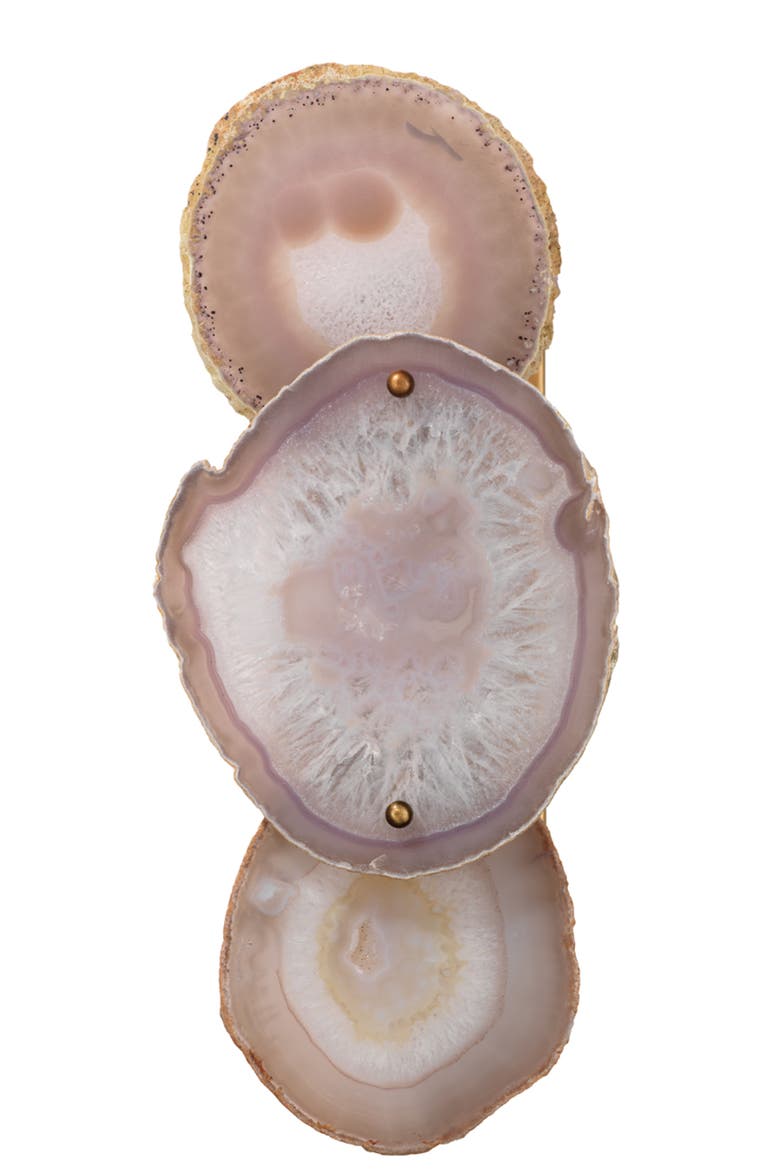 Trinity 1-Light Agate Wall Sconce, Main, color, Purple