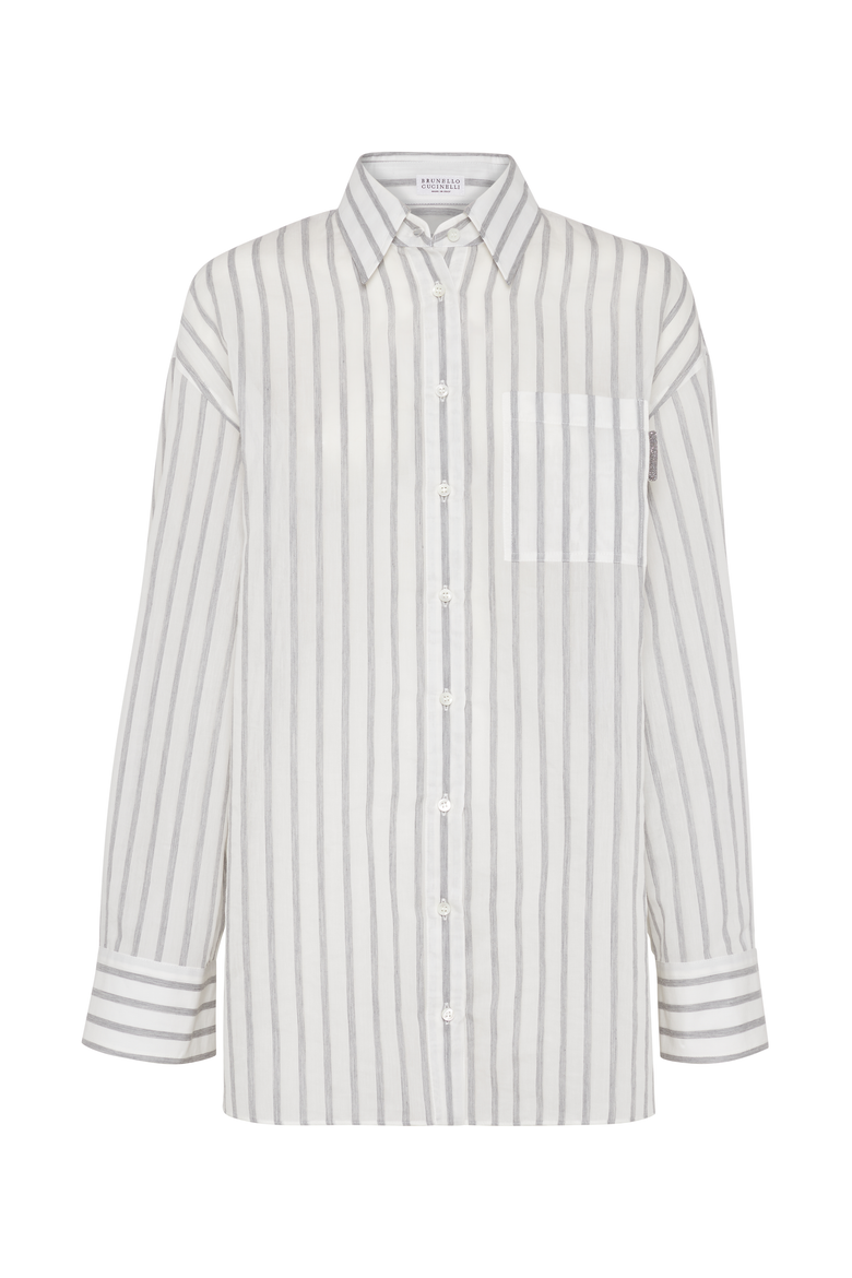 Organza shirt, Main, color, Grey