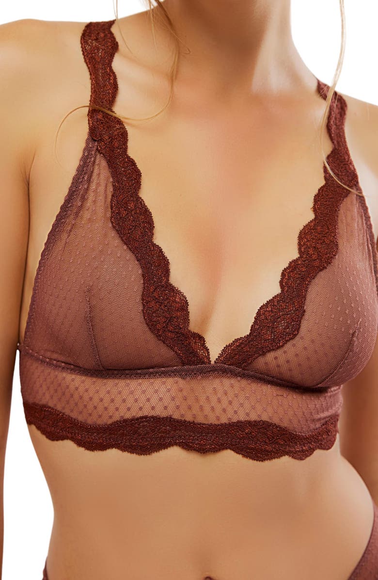 Free People Intimately FP Midweek Longline Bralette, Main, color, Mocha