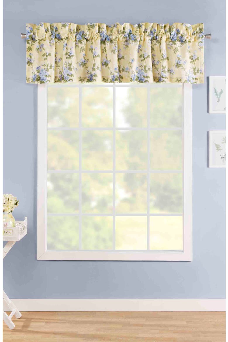 Cassidy Valance Curtain, Alternate, color, SOFT YELLOW
