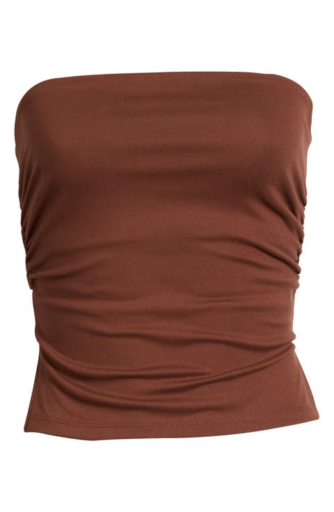 Ophelia Ruched Tube Top