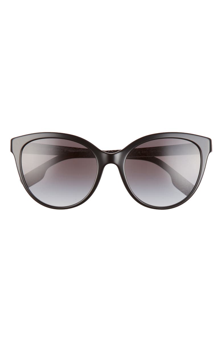 Burberry 55mm Gradient Cat Eye Sunglasses, Main, color,