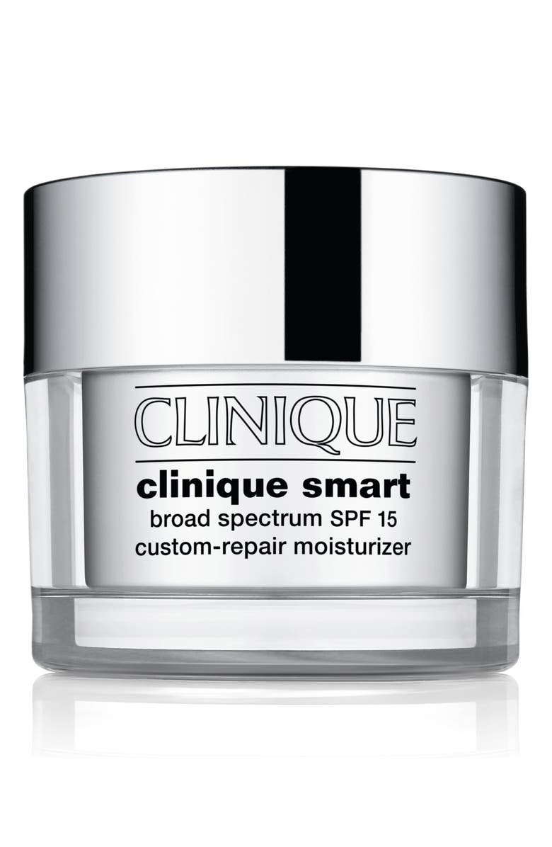 Clinique Smart Broad Spectrum SPF 15 Custom-Repair Moisturizer for Combination/Oily Skin, Main, color, 