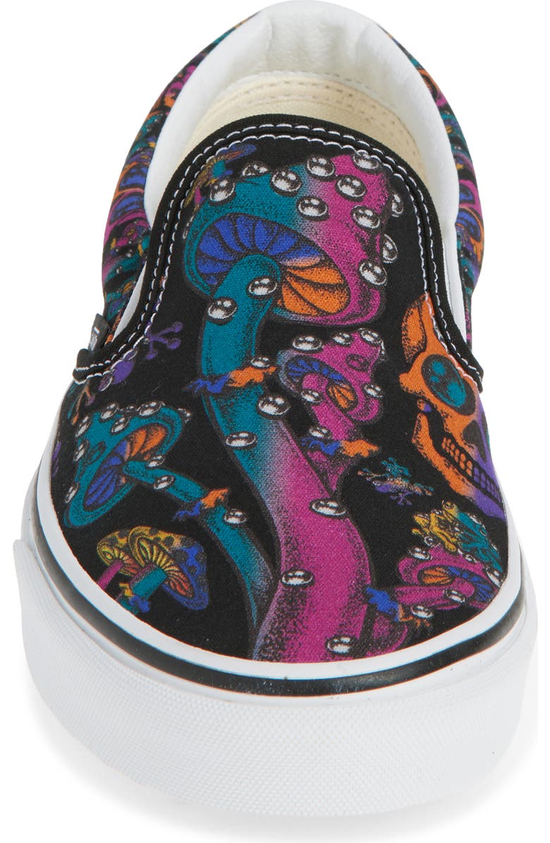 Vans Classic Slip-On, Alternate, color, Black Multi