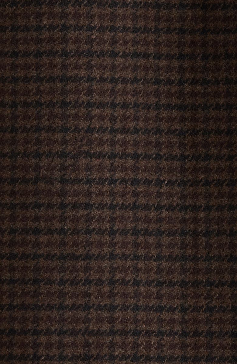 Carhartt Work In Progress Lowis Loose Fit Brushed Herringbone Button-Up Shirt, Alternate, color, Purple Houndstooth