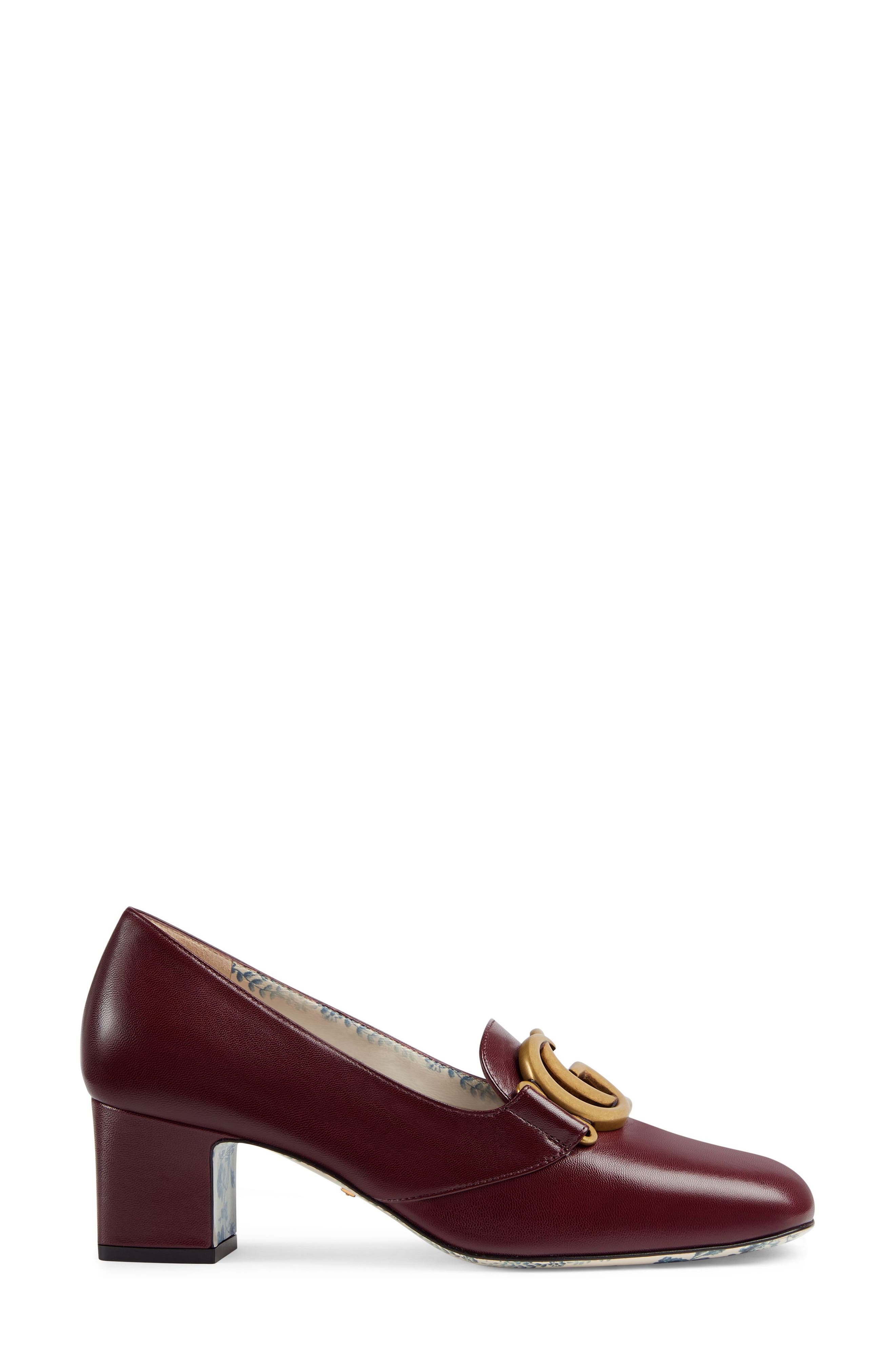 Gucci Loafer Pump, Alternate, color, 