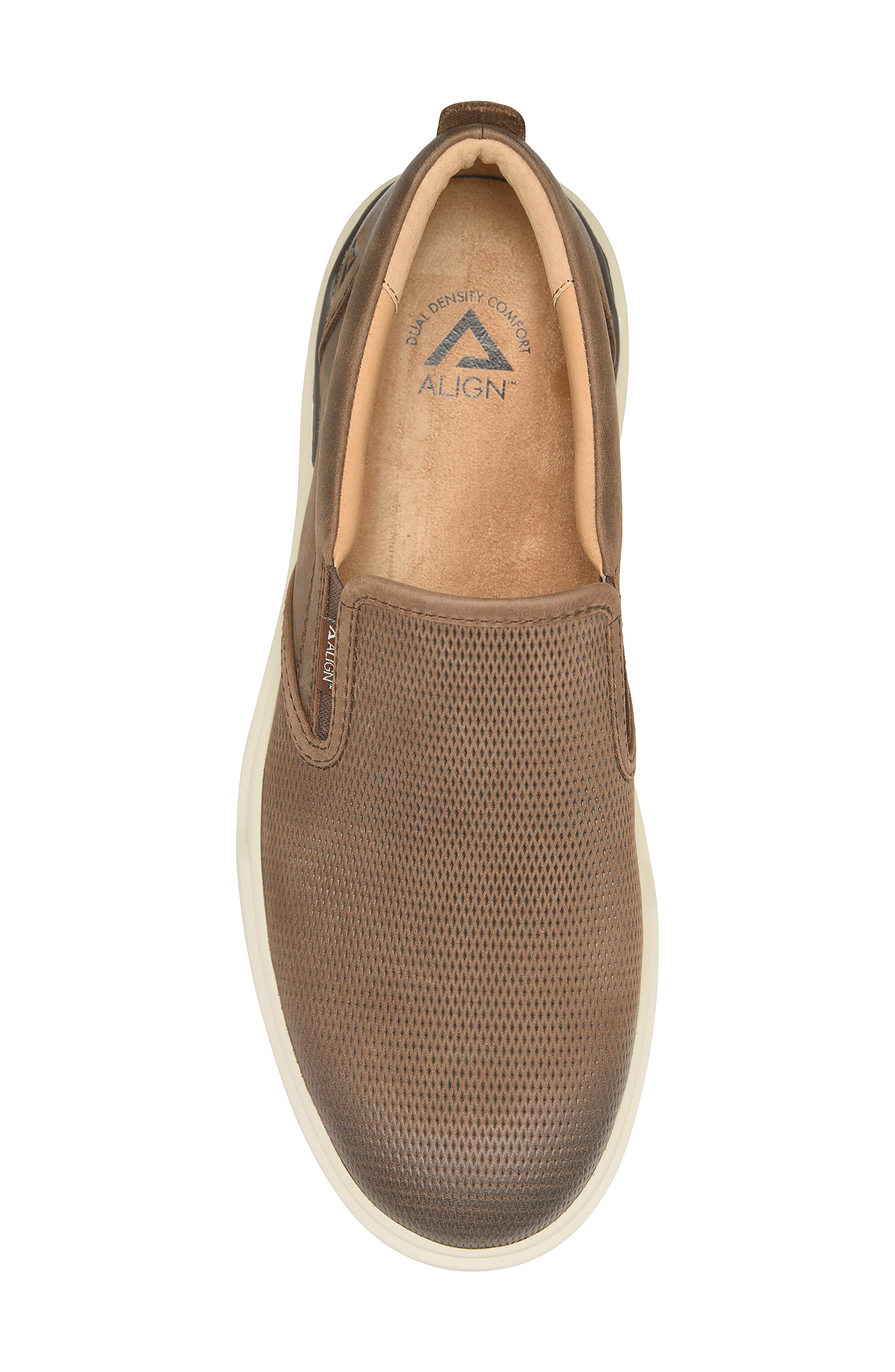 Jacob Leather Slip On Sneaker, Alternate, color, SABLE