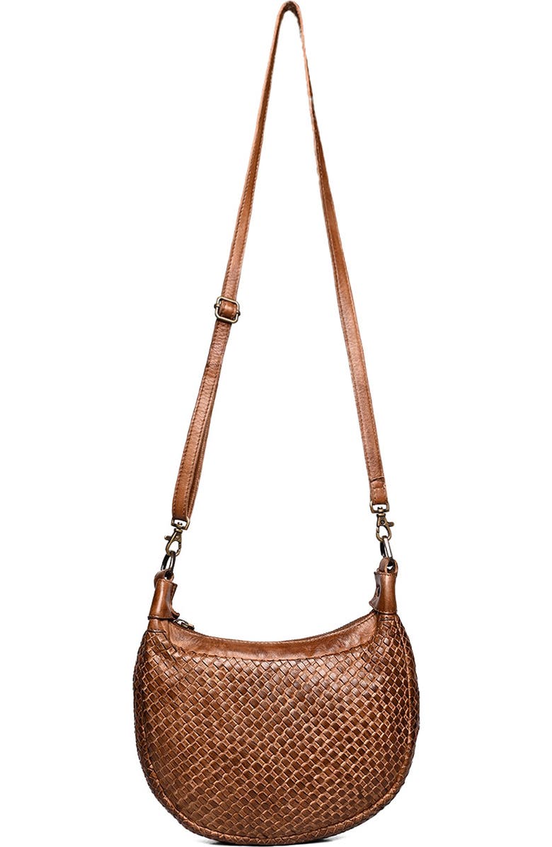 ROAN Agenda Bag, Main, color, Brown Napa