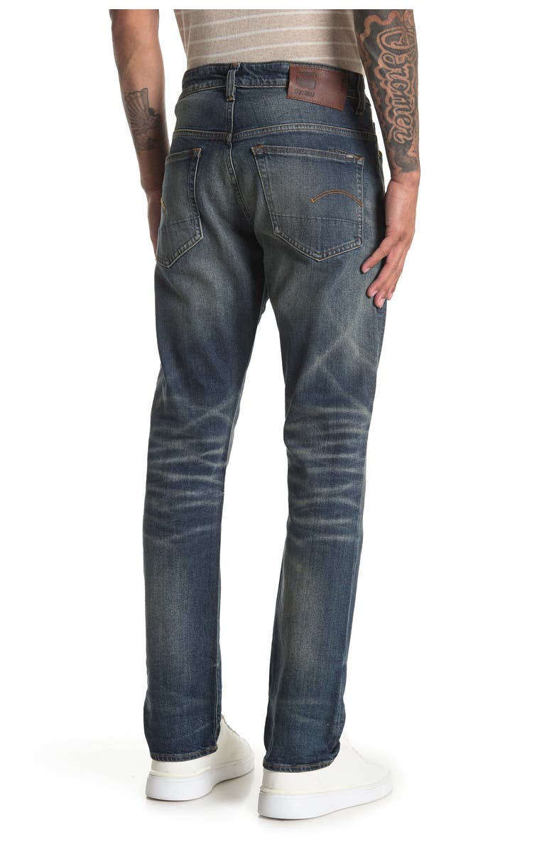 G-Star RAW 3301 Tapered Straight Leg Jeans, Alternate, color,