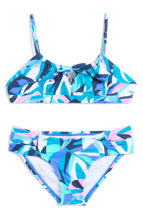 Kids' Geo Print Soul Girl 2-Piece Bikini (Big Kid)