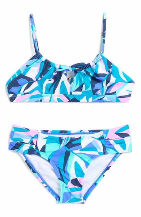 Raisins Kids' Geo Print Soul Girl 2-Piece Bikini