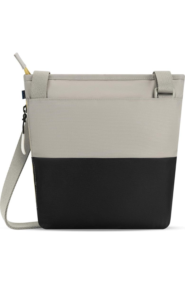 Sherpani Sadie Nylon Crossbody Bag RFID Protection and Removable Coin Purse, Alternate, color, Wasabi Stone