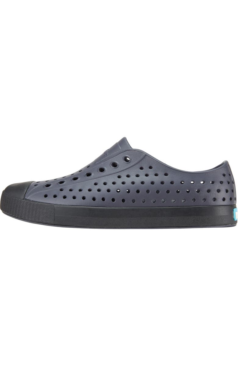 Native Shoes Jefferson Water Friendly Slip-On Sneaker, Alternate, color, Onyx