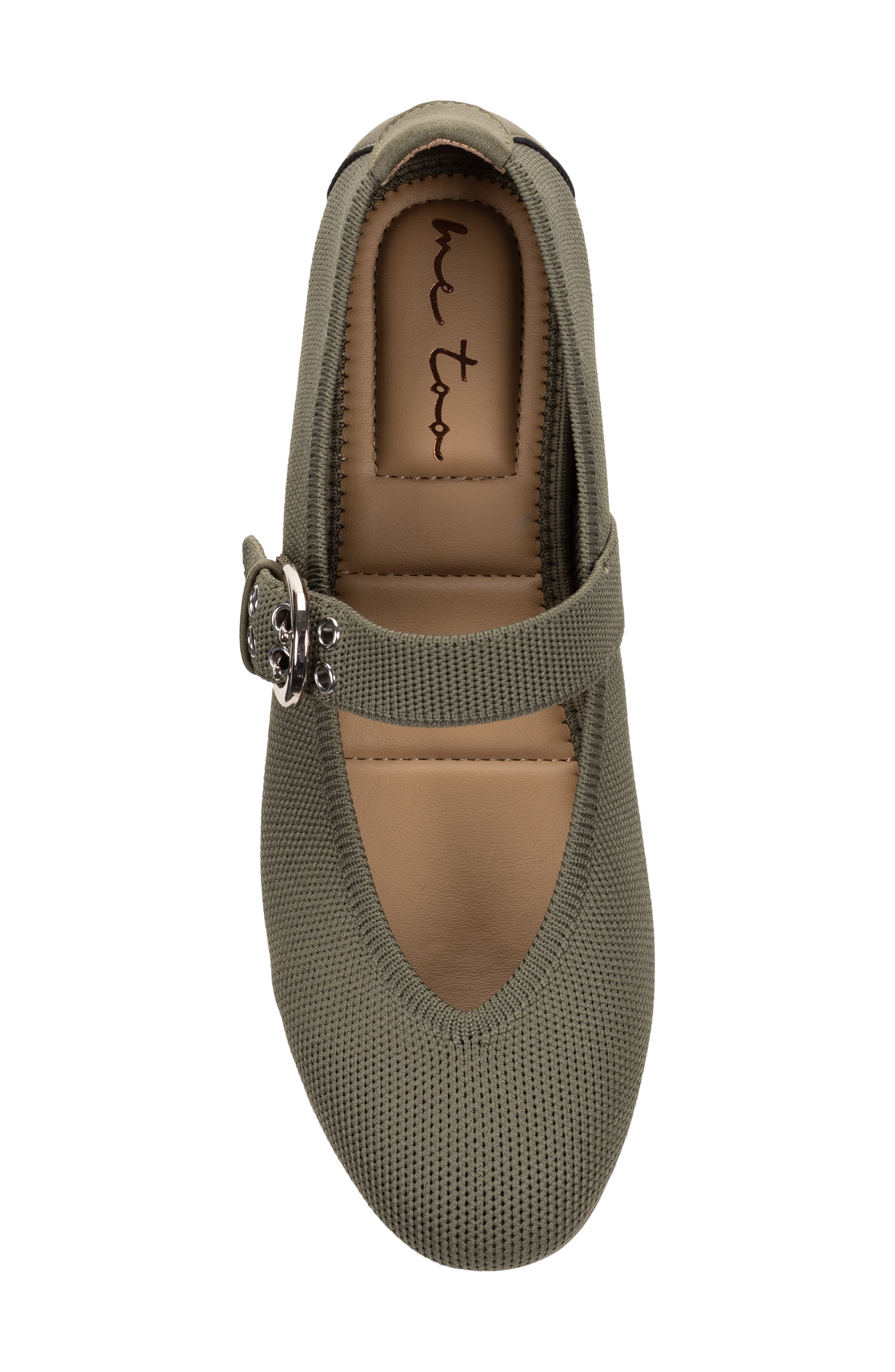 Vast Mary Jane Flat, Alternate, color, OLIVE