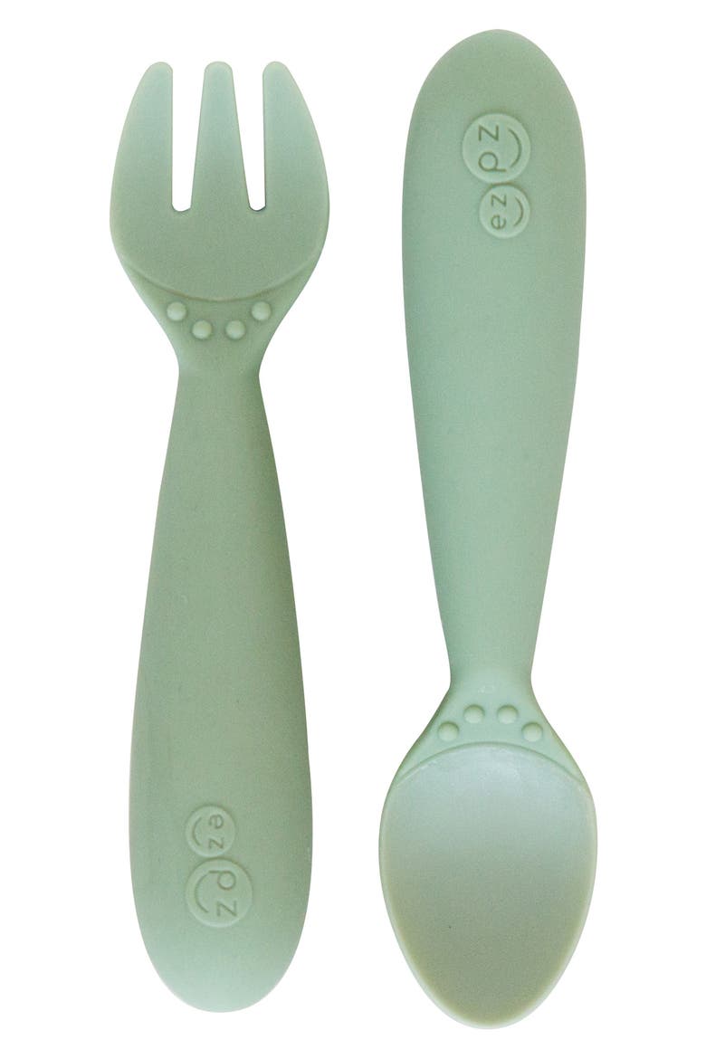Mini Utensils Set, Main, color, SAGE