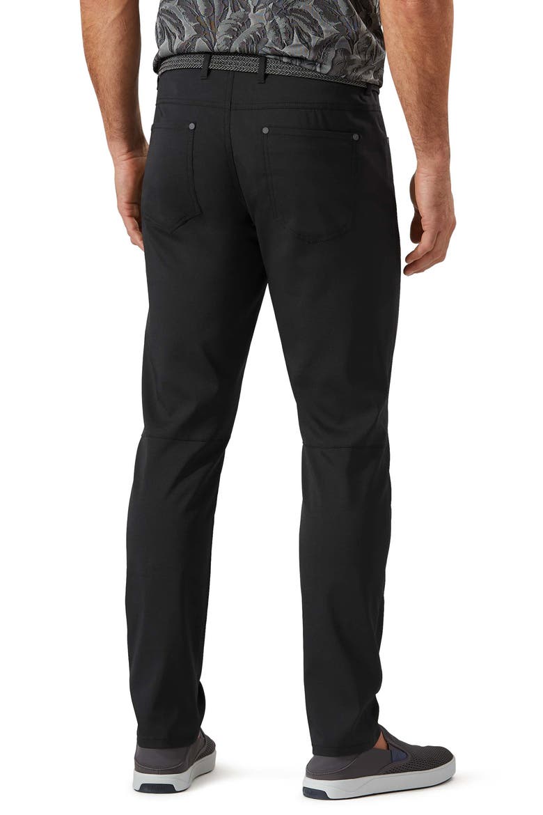 IslandZone Stretch Recycled Polyester Performance Pants, Alternate, color, BLACK