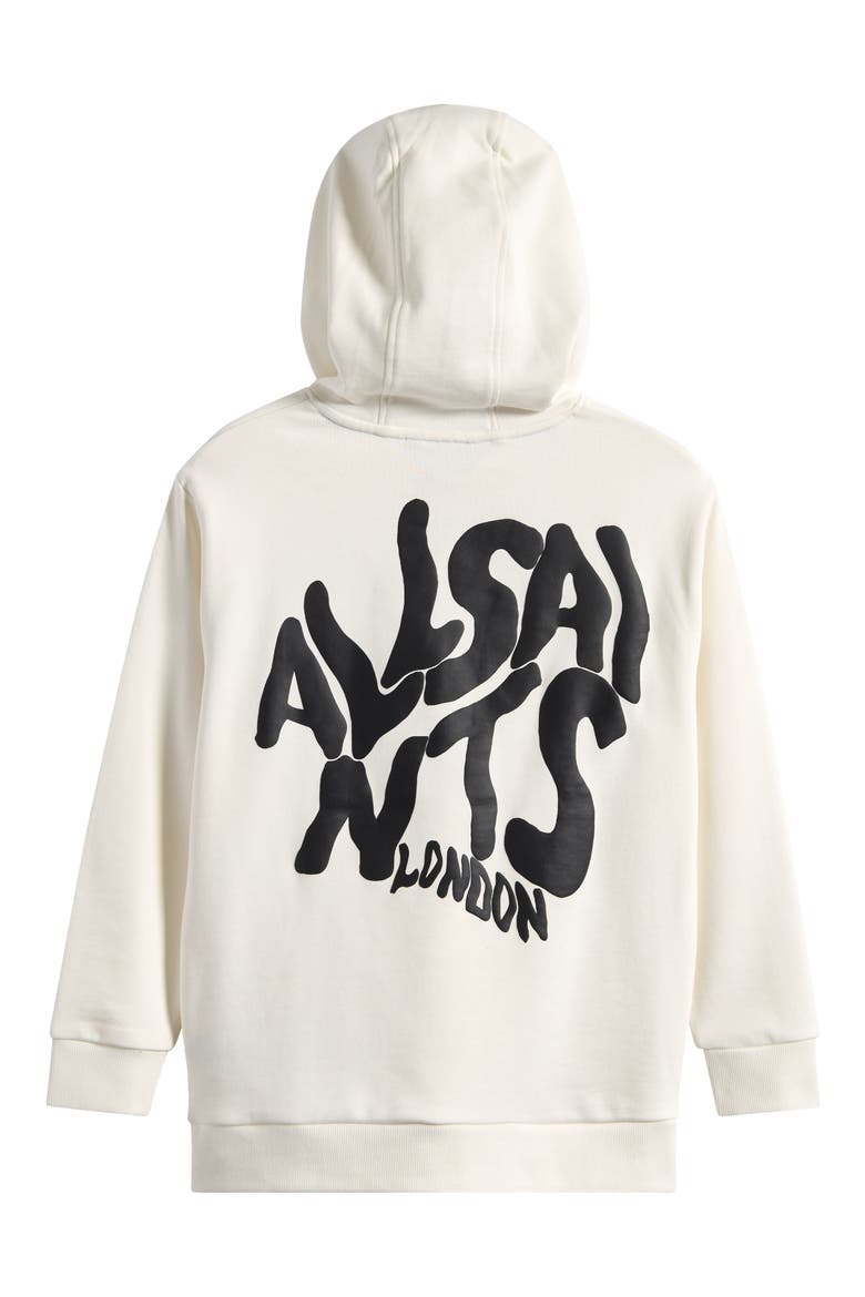 Kids' Distortion Orlando Graphic Cotton Hoodie, Alternate, color, WHITE